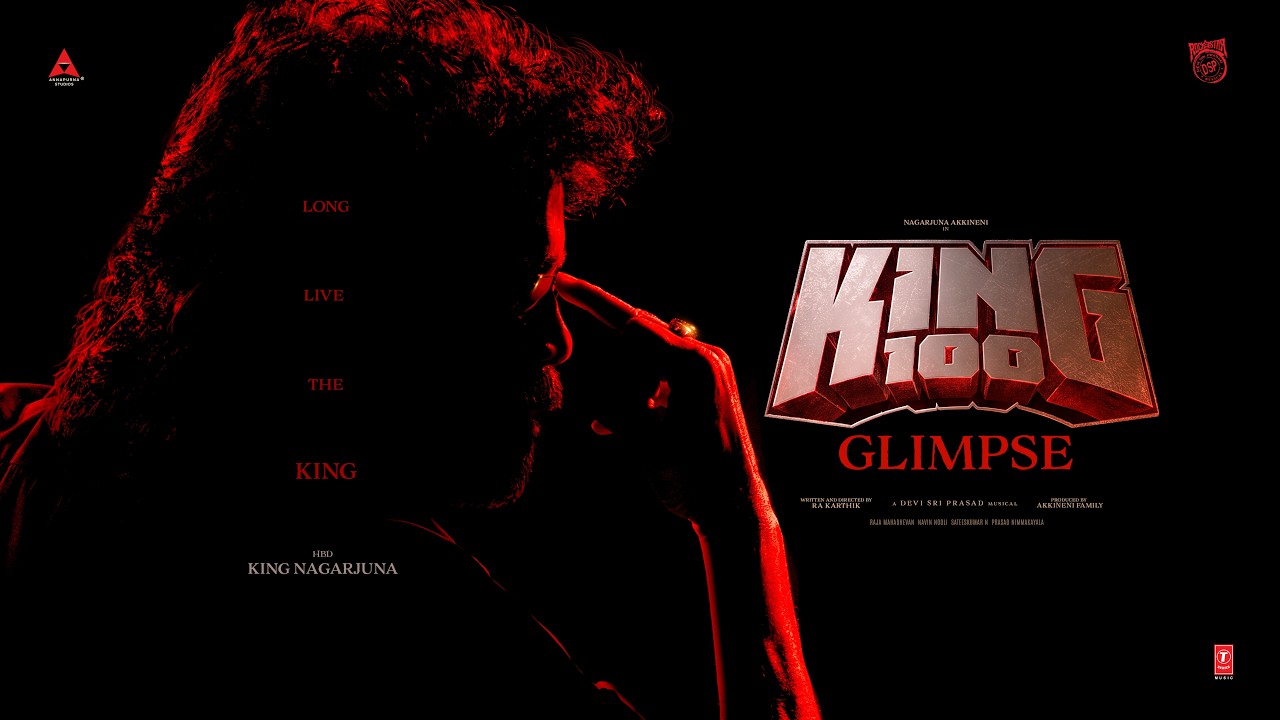 #KING100 GLIMPSE | Nagarjuna Akkineni | Devi Sri Prasad | Ra Karthik | Annapurna Studios