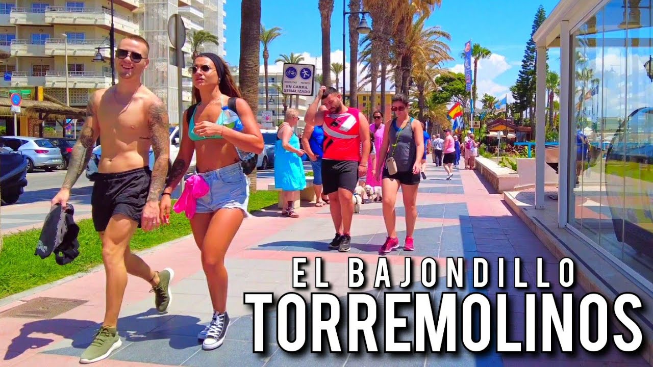 Torremolinos El Bajondillo 🇪🇦 Spain Costa del Sol June 2023 Walking Tour 4K