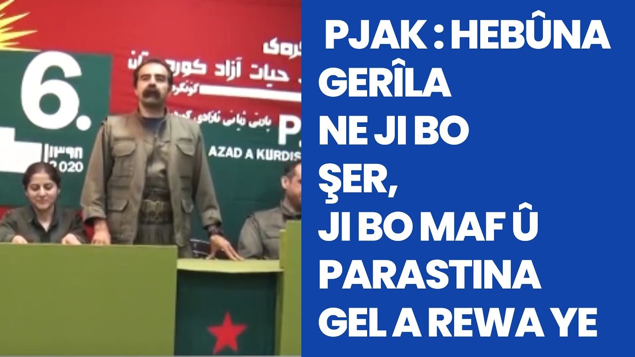 PJAK : Hebûna gerîla ne ji bo şer, ji bo maf û parastina gel a rewa ye.
