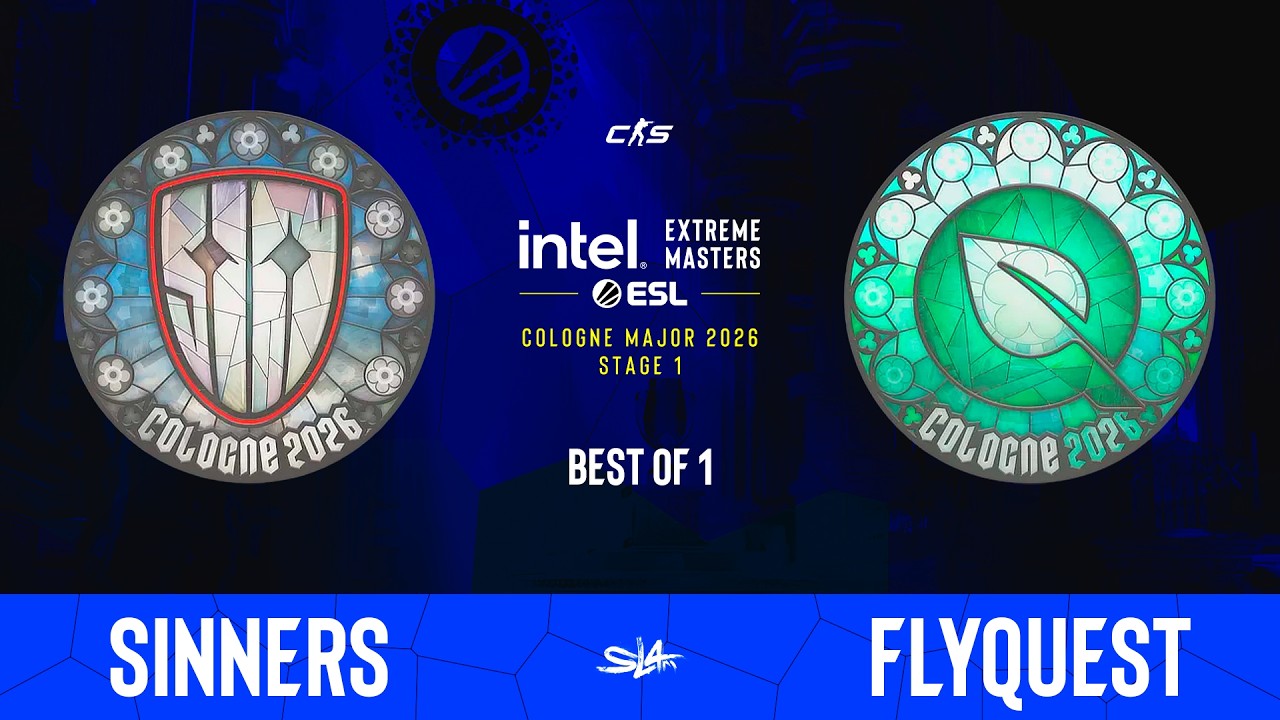 SINNERS vs. FlyQuest | BO1 | IEM Cologne Major 2026 Stage 1 | VOD | 🎙КРИВОЙ ЭФИР