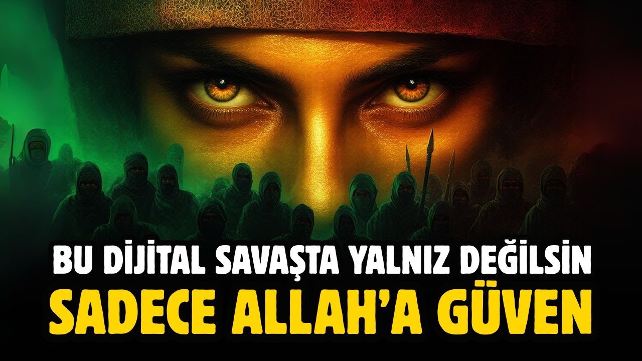 EY ALLAH'IN MÜBAREK KULU, BU DİJİTAL SAVAŞTA YALNIZ DEĞİLSİN, ALLAH'A GÜVEN