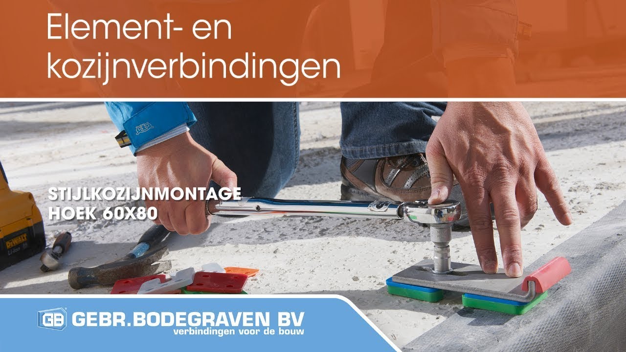 Stijlkozijnmontage 60x80