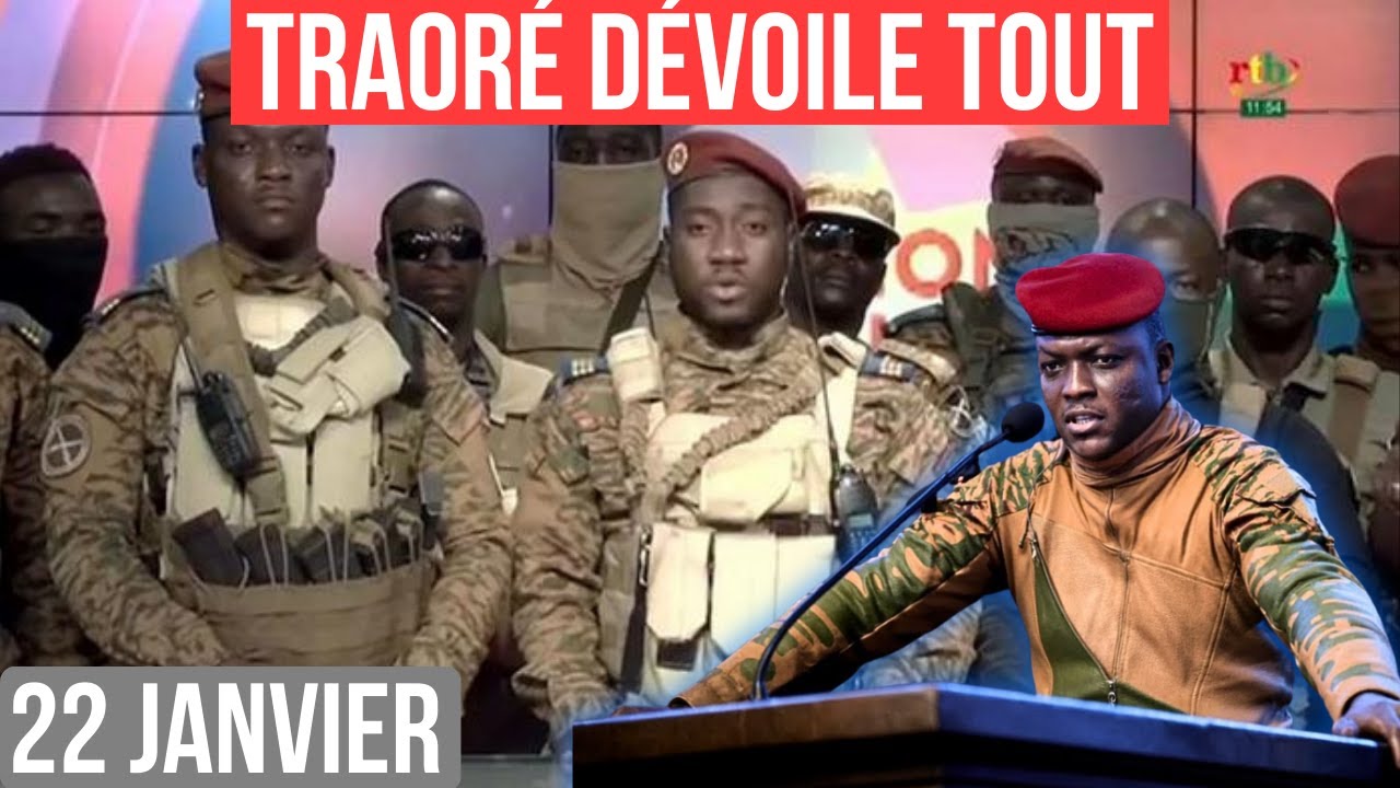 TRAORÉ ENFIN PARLE : RÉVÉLATIONS CHOC SUR LES COMPLOTS SECRETS POUR L’ÉVINCER !