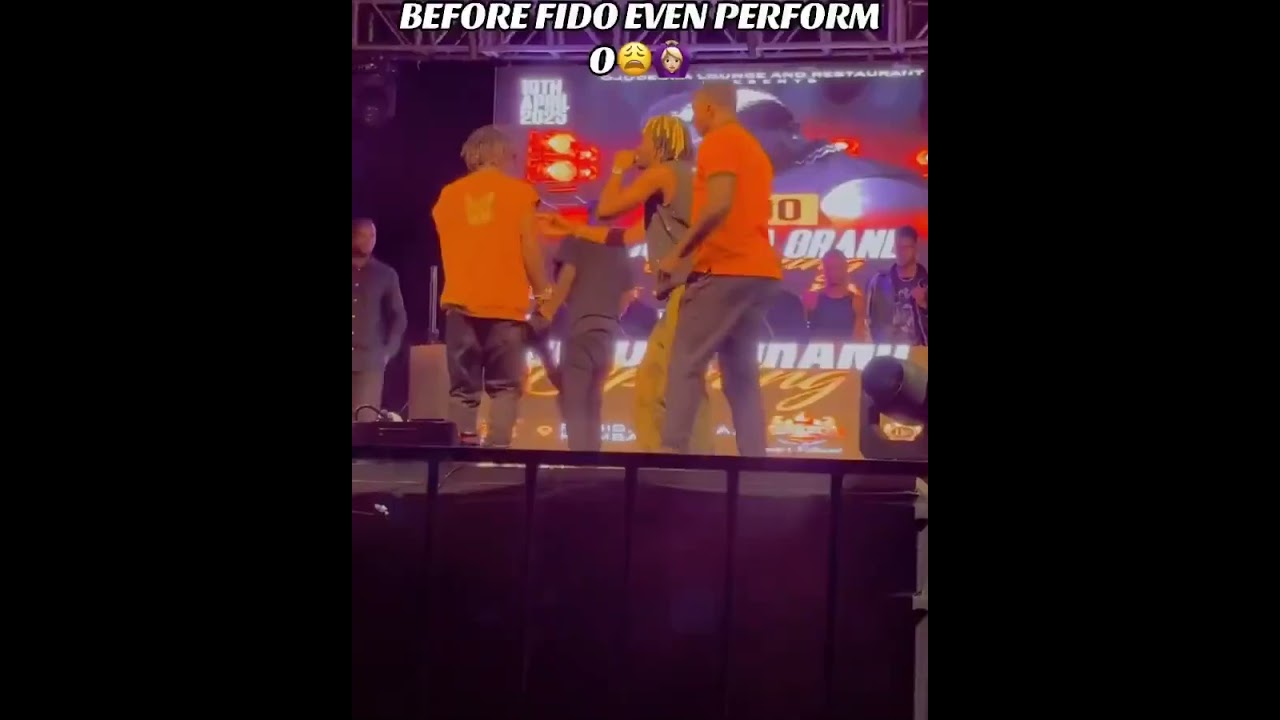 What could have happened between Fido & the Kenyan artist? This is embarrassing.