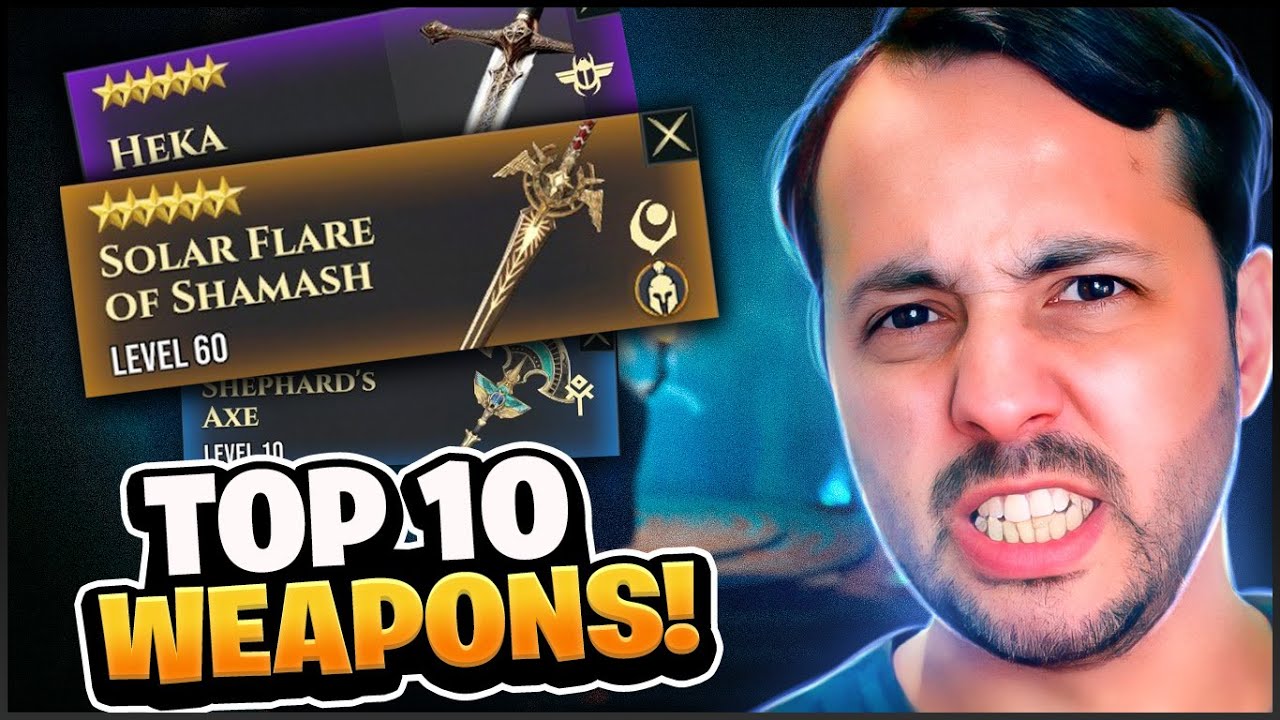 MY TOP 10 BEST WEAPONS IN ALPHA | GODFORGE