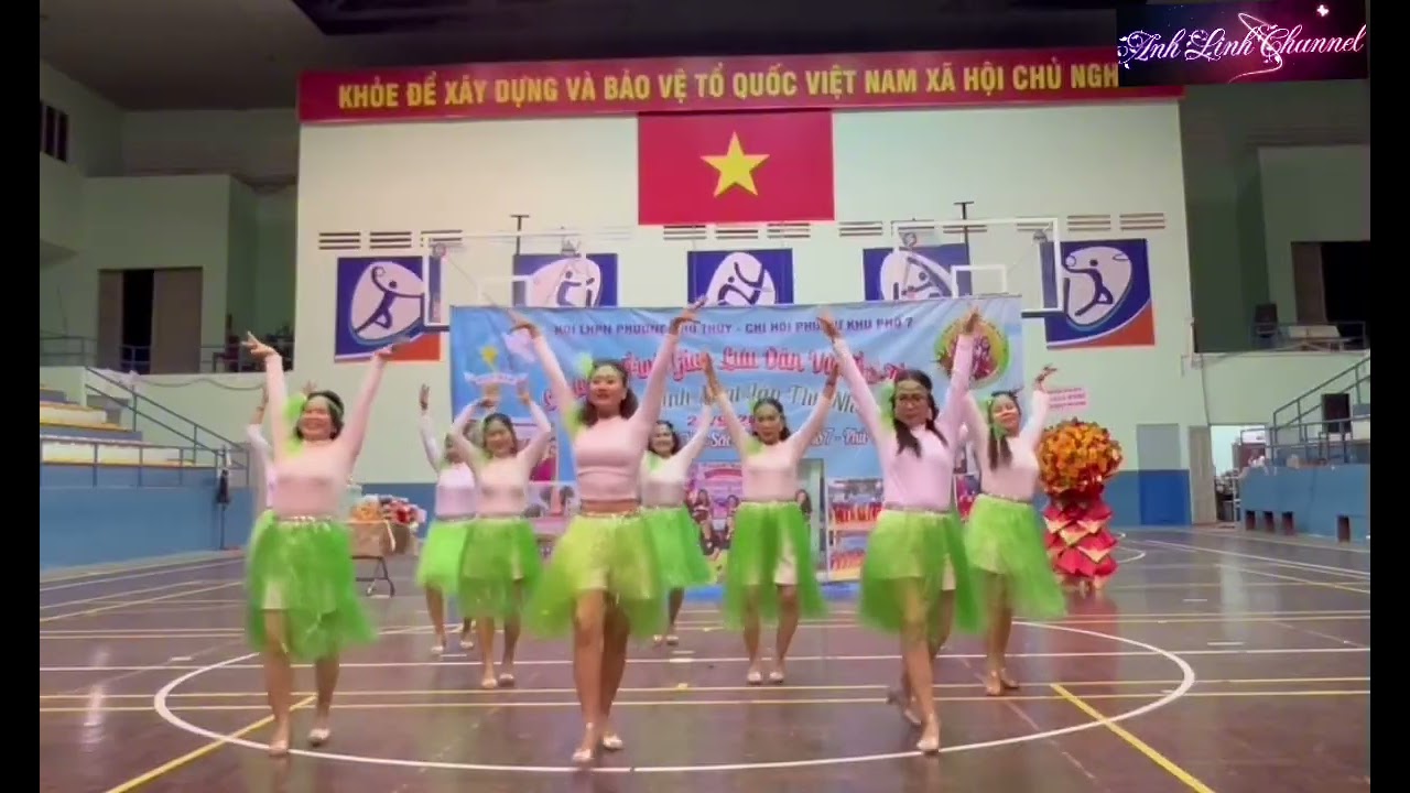 Rombada - Lambada do CLB Vui là chính KP14, Phú Thuỷ biểu diễn - Anh Linh Channel