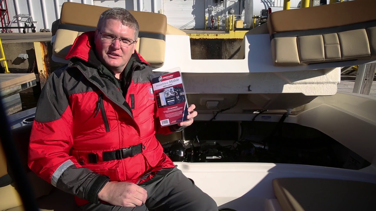 Installation af Vessel View Mobile p&aring; Mercury MerCruiser