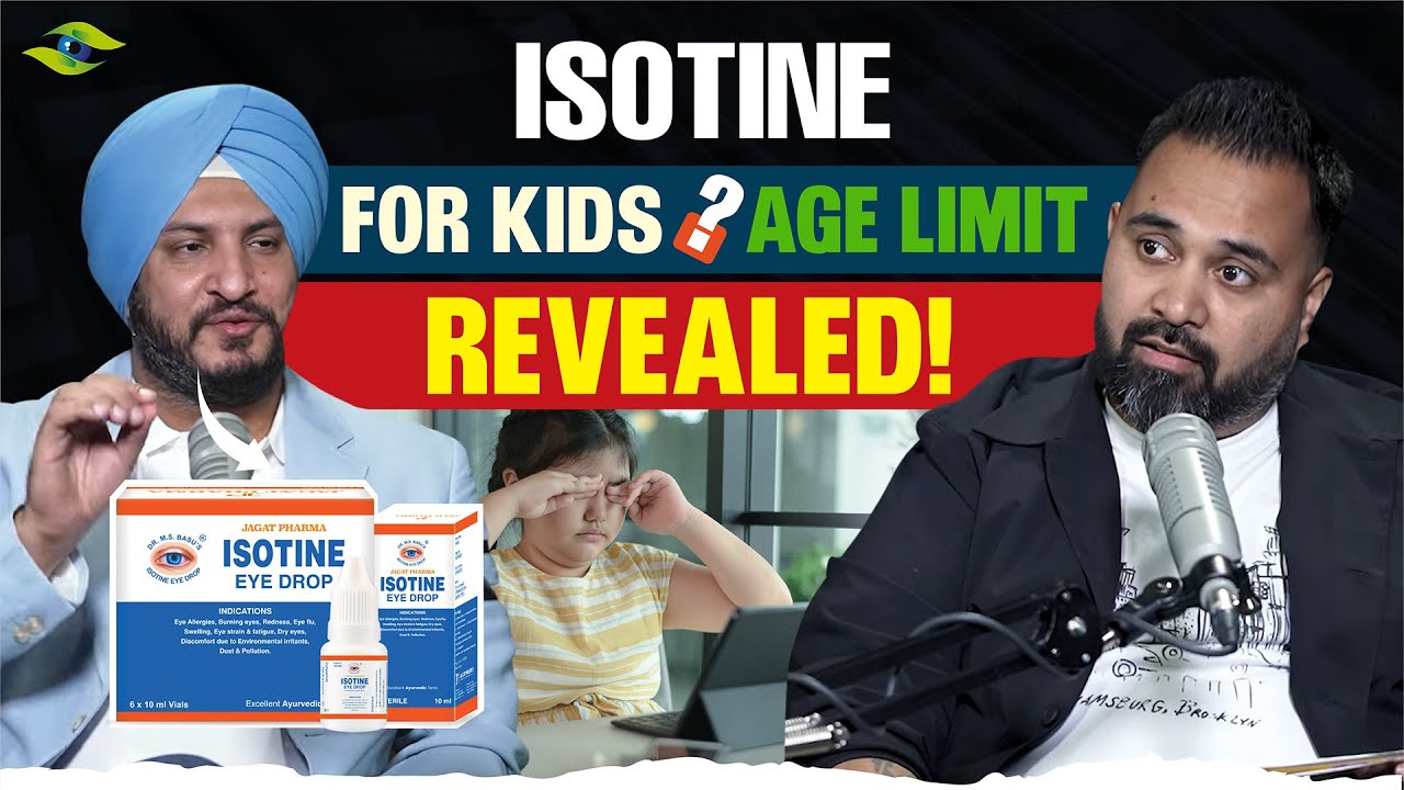 Safe Eye Drops for Kids ISOTINE EYE DROPS | Dr Basu Eye Care Centre, Best Eye Hospital in Delhi NCR