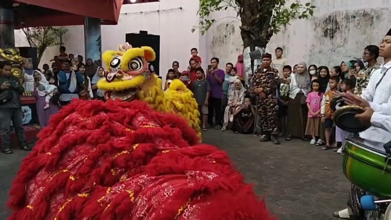 Kolaborasi Rebana Barongsai Cap Go Meh 2026 di Welahan Jepara 