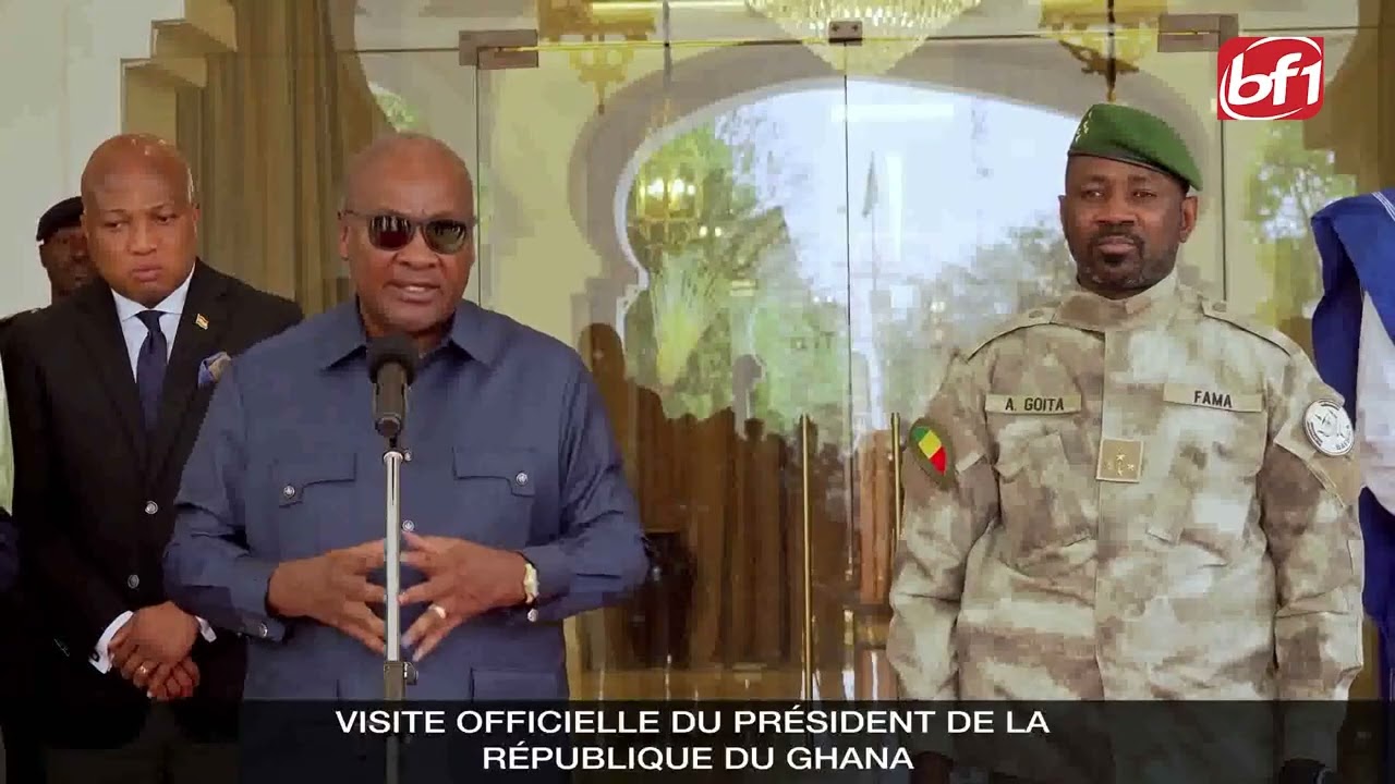 AES-CEDEAO : discours du président John Mahama au Mali