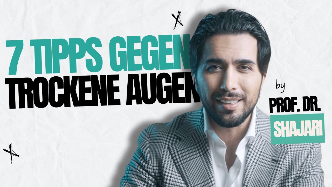 7 Tipps gegen trockene Augen für zu Hause