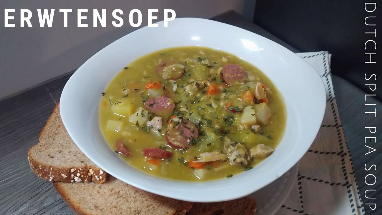Comforting Dutch Split Pea Soup | Erwtensoep