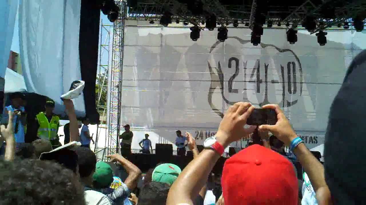 Canserbero - 24Cero Concierto En Barranquilla 2013 Parte 1