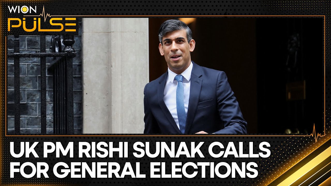 UK General Elections 2024: UK PM Rishi Sunak announces elections on July 4 | WION Pulse