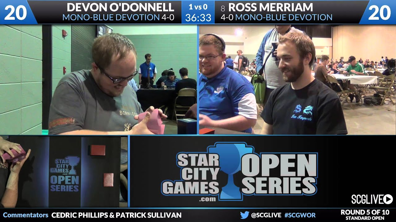 SCGWOR - Standard - Round 5 - Ross Merriam vs Devon ODonnell [Magic: the Gathering]