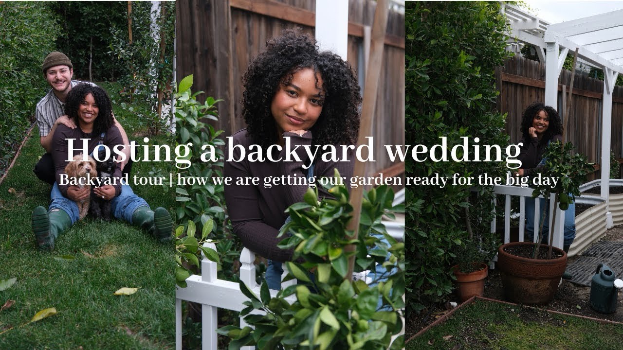 We are getting married in our backyard!!! Mini Tour | The process | Answering your questions 