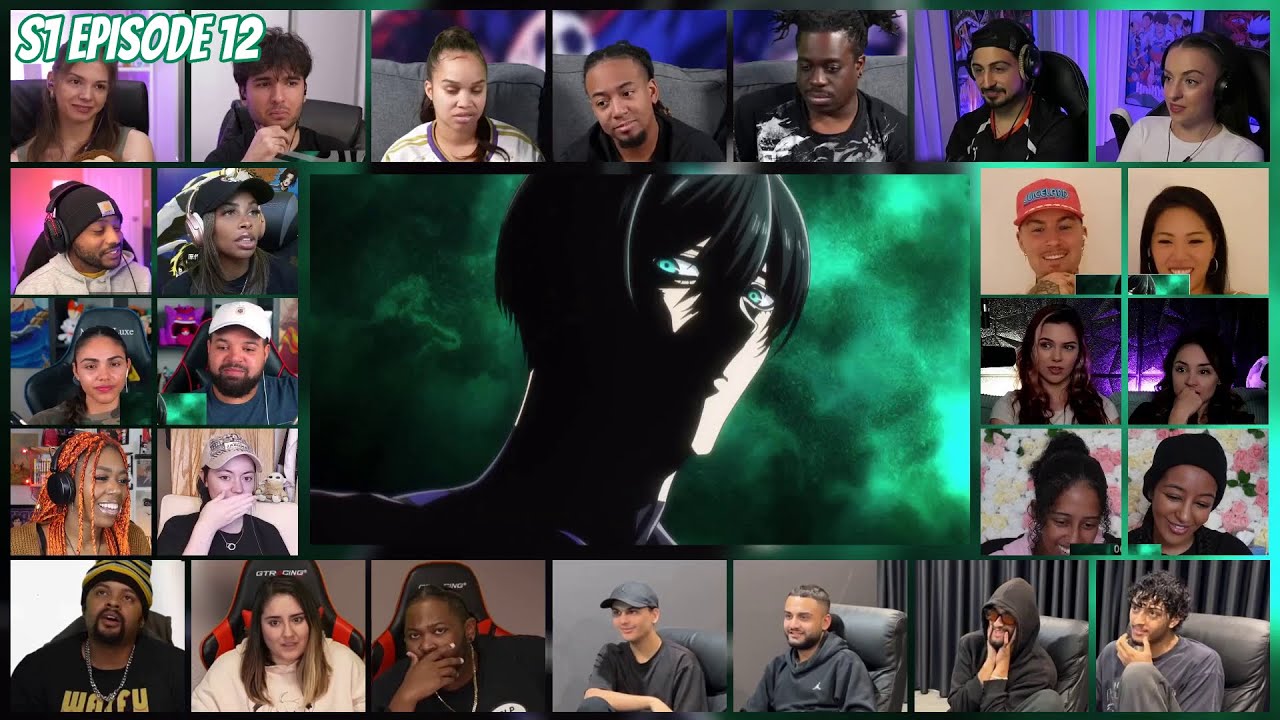 Blue Lock Season 1 Episode 12 Reaction Mashup