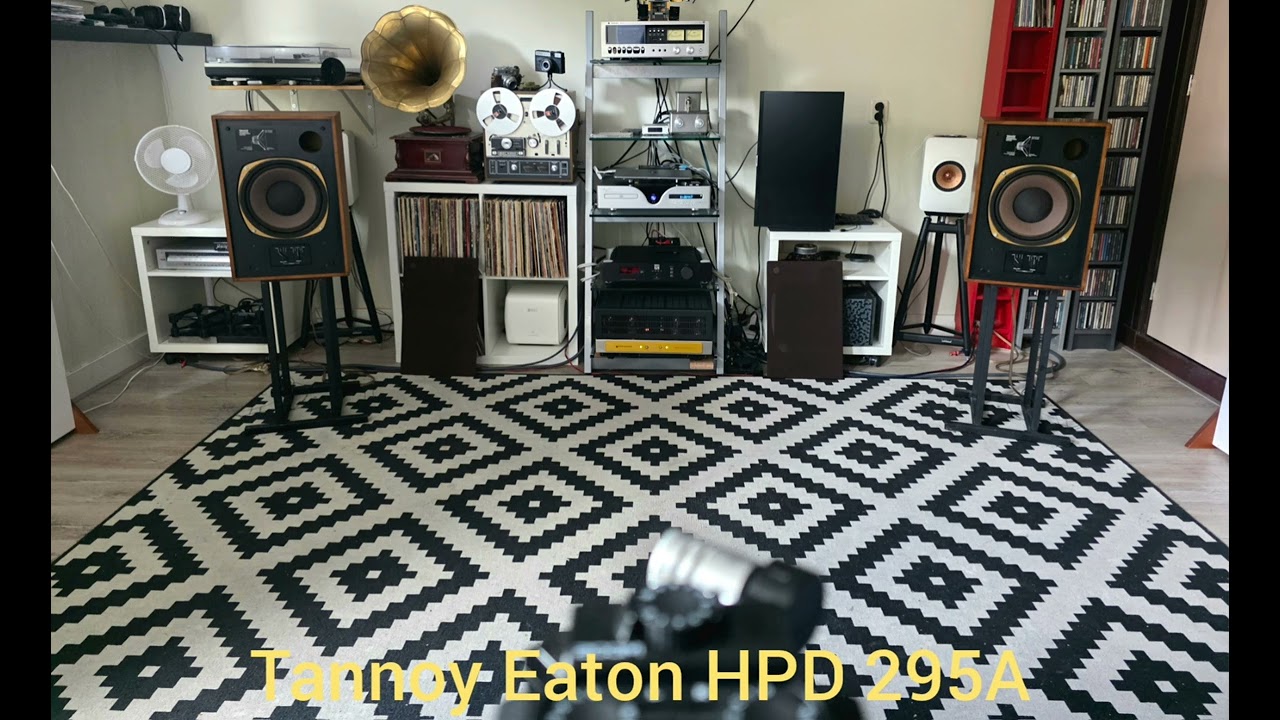 Tannoy Eaton HPD 295A demo with photos from inside and mic. measurments