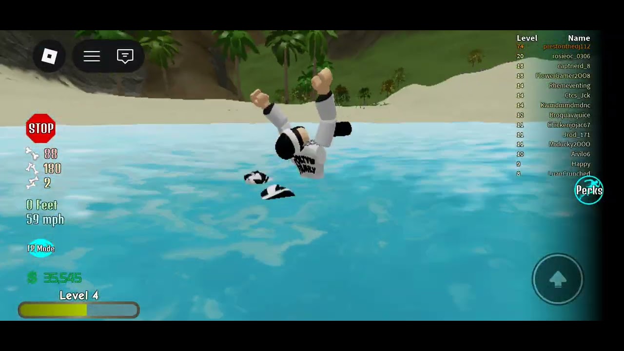 Playing Broken bones 