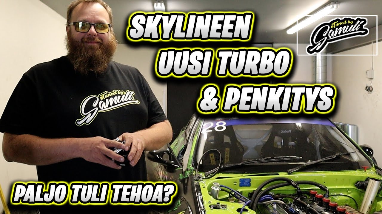 Skylineen uusi turbo! Paljo tuli tehoa Samulin penkissä?