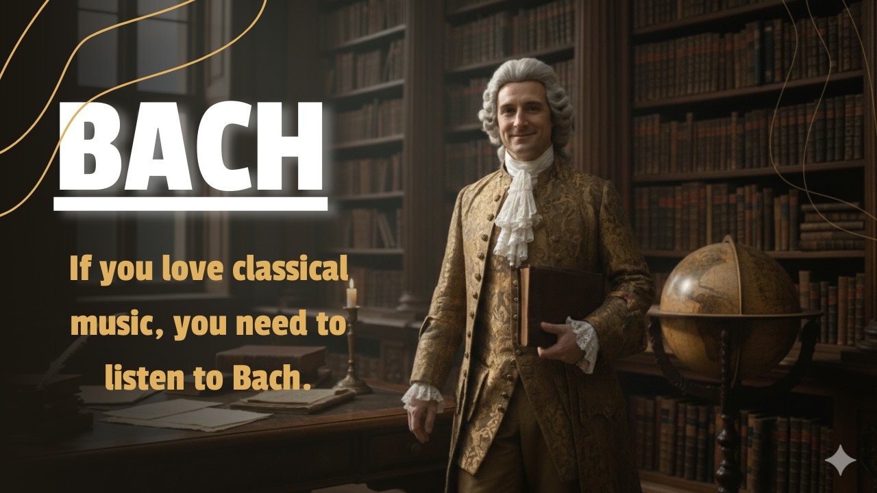 Bach: If you love classical music, you need to listen to Bach.