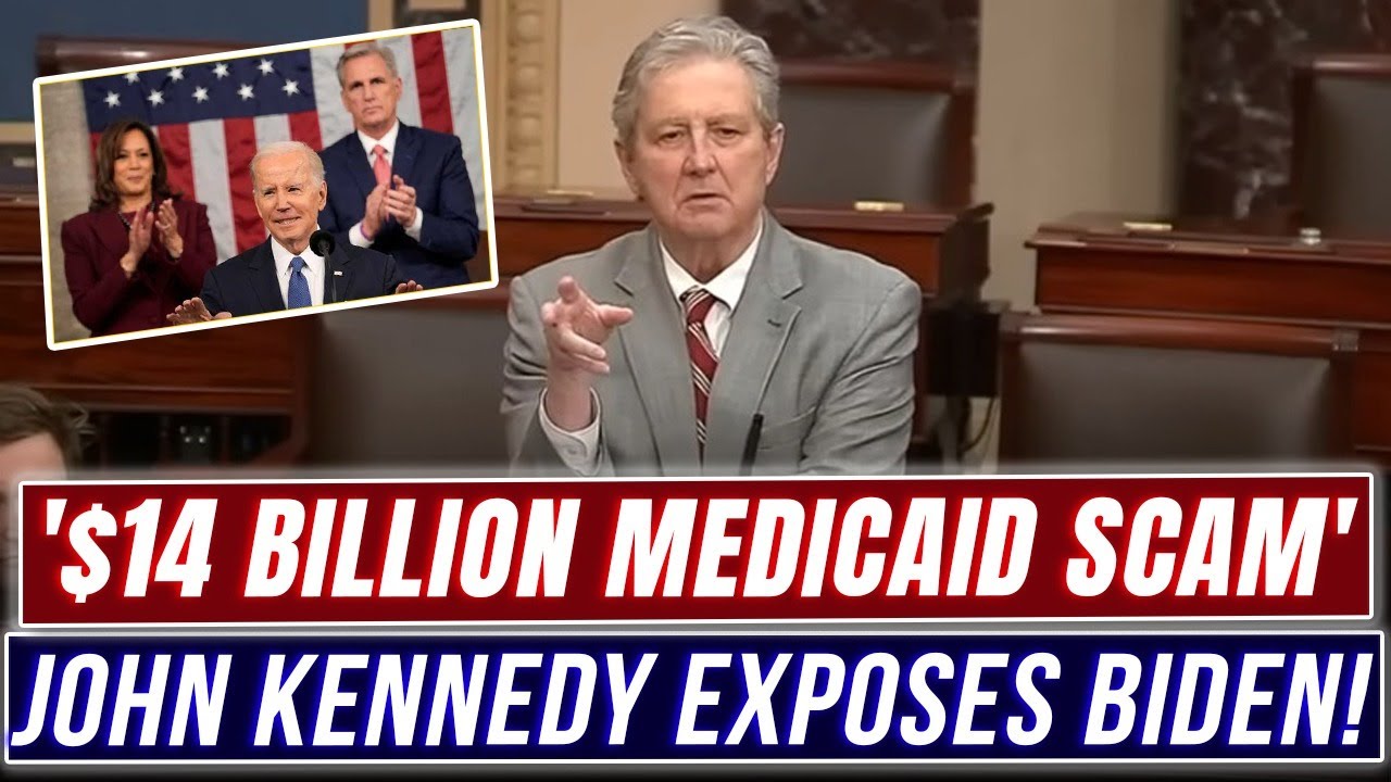 Sen. John Kennedy Torches Biden&rsquo;s Medicaid Fraud - '$100K earners getting welfare? That&rsquo;s theft!'