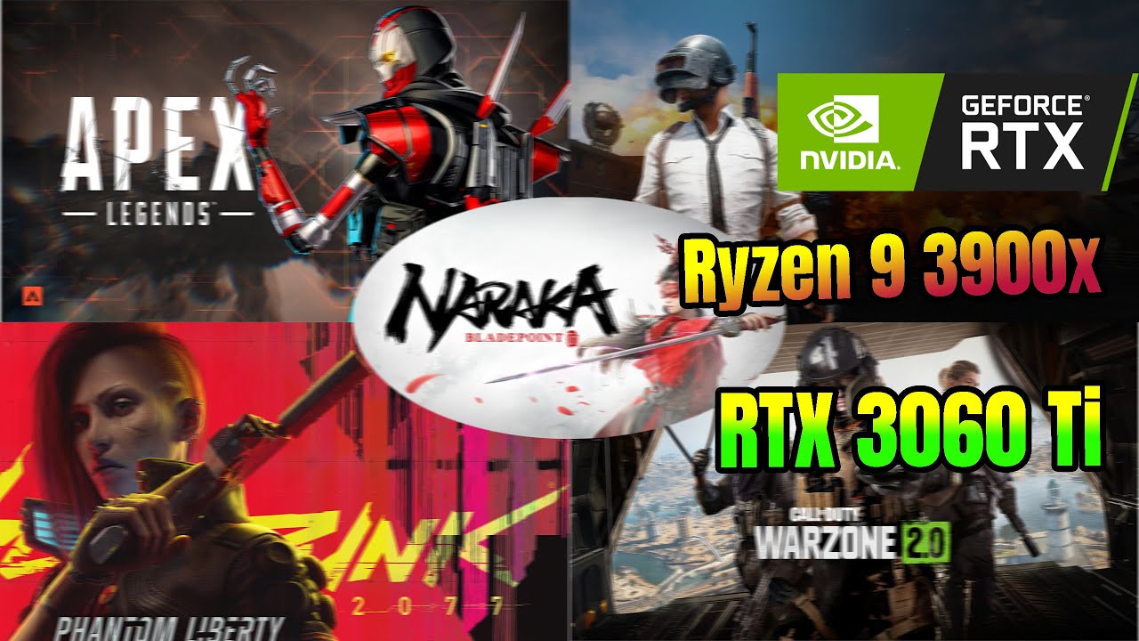 RTX 3060 Ti + RYZEN 9 3900X |  ULTRA GAMING AT 1080p IN 2023