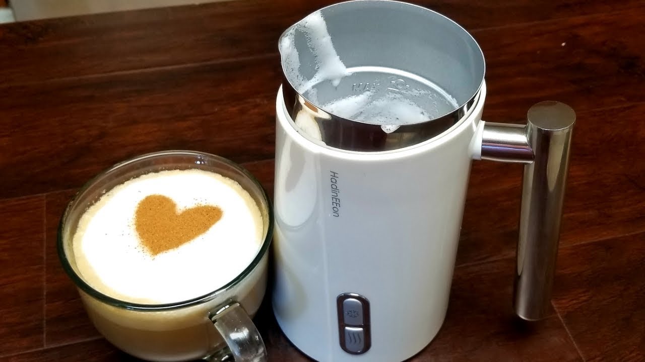 Hadineeon Milk Frother and warmer Test & Review