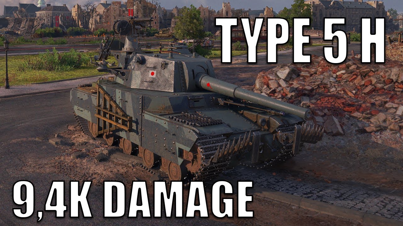 Type 5 Heavy WoT – 9,4K Damage, 4 kills