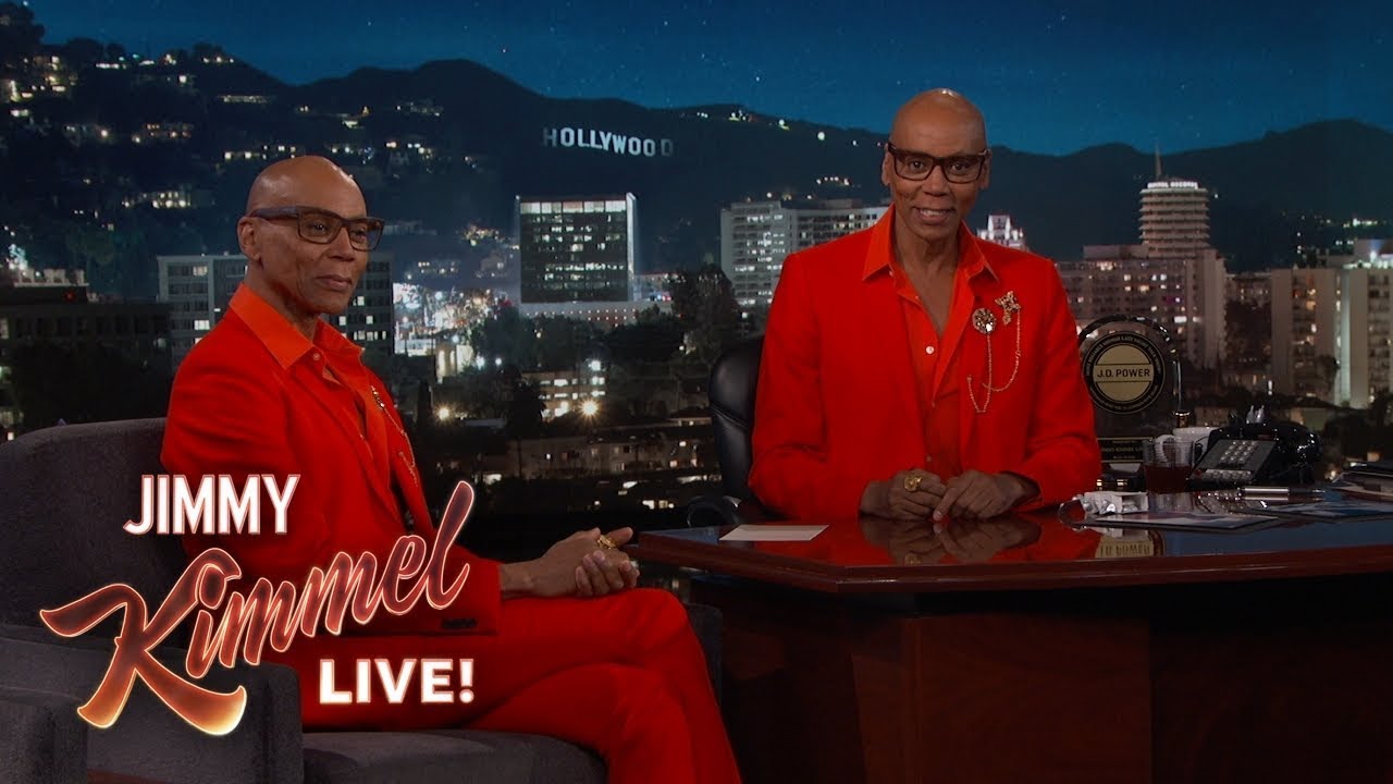 Jimmy Kimmel is One Pill Away from Becoming RuPaul