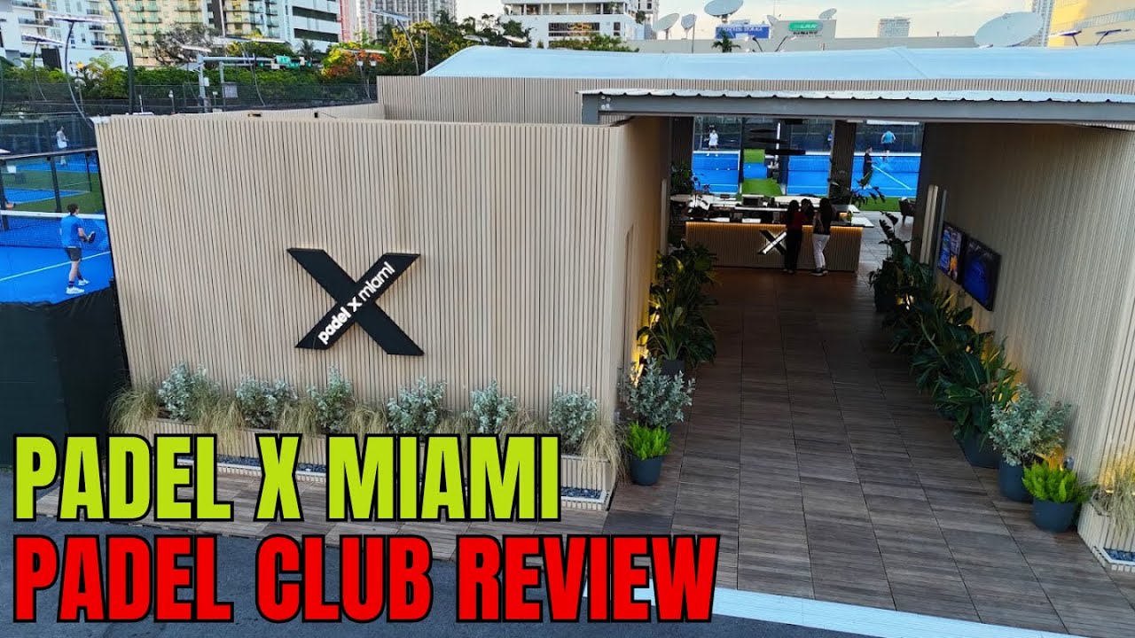 Добро пожаловать в Padel X Miami | Полный тур по клубу и информация о членстве