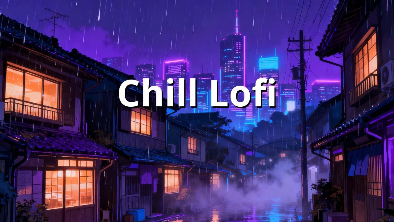 Tokyo Rain + Lofi = Perfect Focus 🌧️ | 日本ローファイ