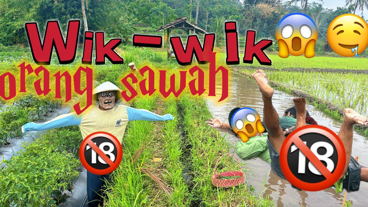 HAA ?! DILUAR NALAR ! WIKWIK DI SAWAH ! ORANG SAWAH PRANK TERLUCU || funniest ghost prank
