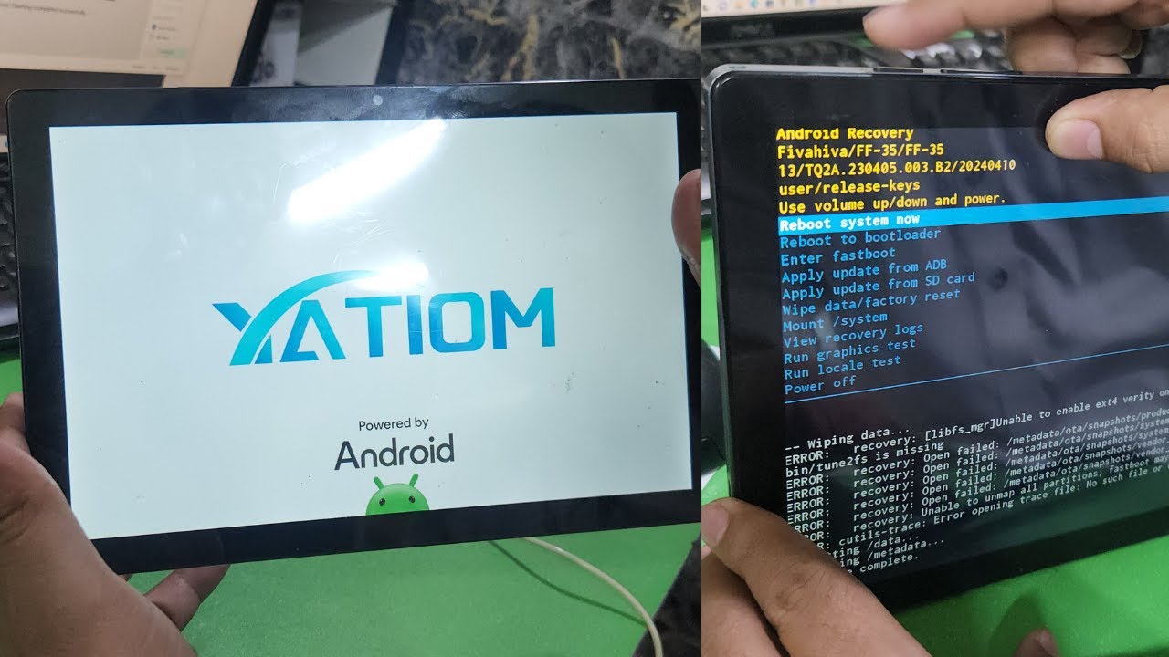 YATIOM Kids Tablet Hard Reset | Forgot Password & Screen Lock Remove |  yatiom tablet hard reset
