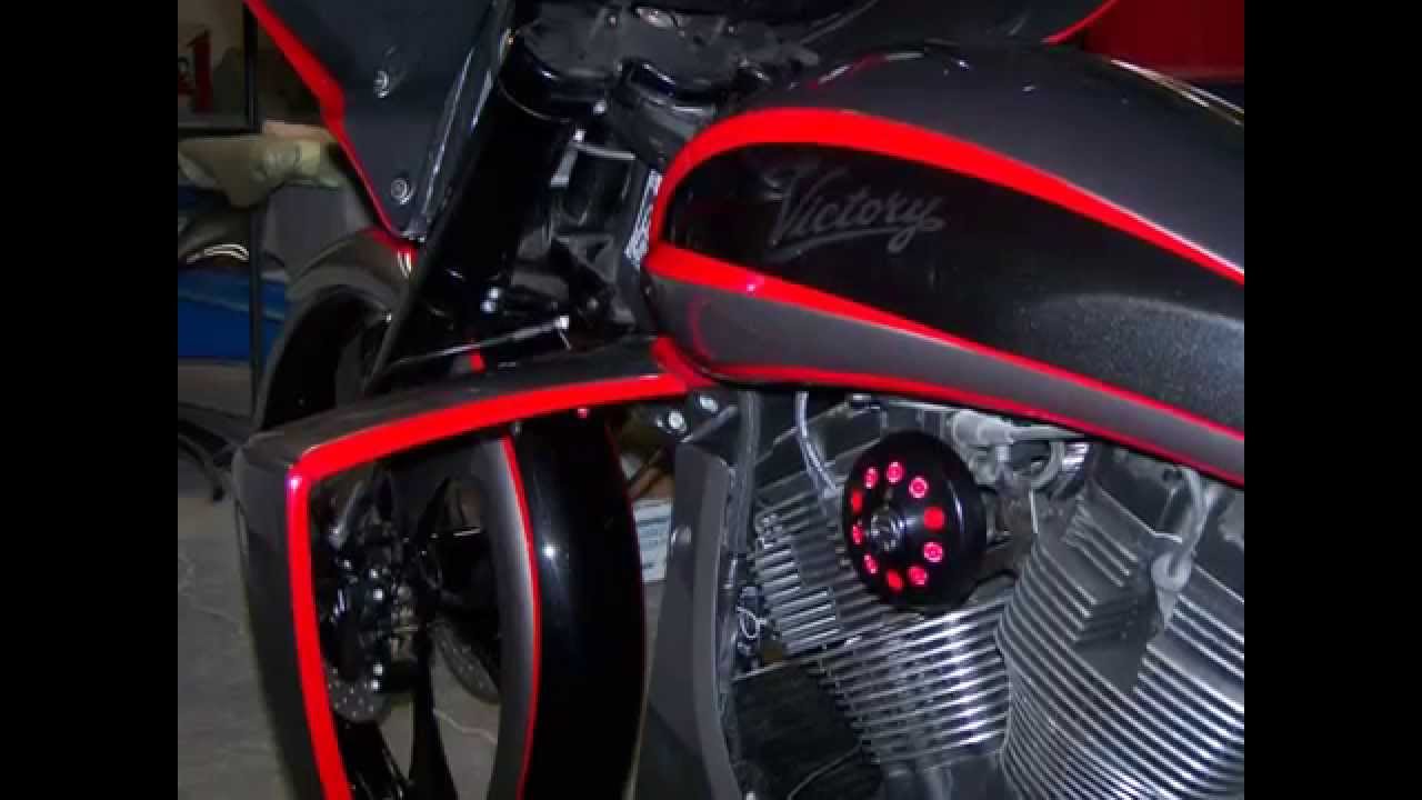 2014 Victory Motorcycle Big Wheel Bagger-T&R with RigoTorres, Joe Russo, Mike Moriarty