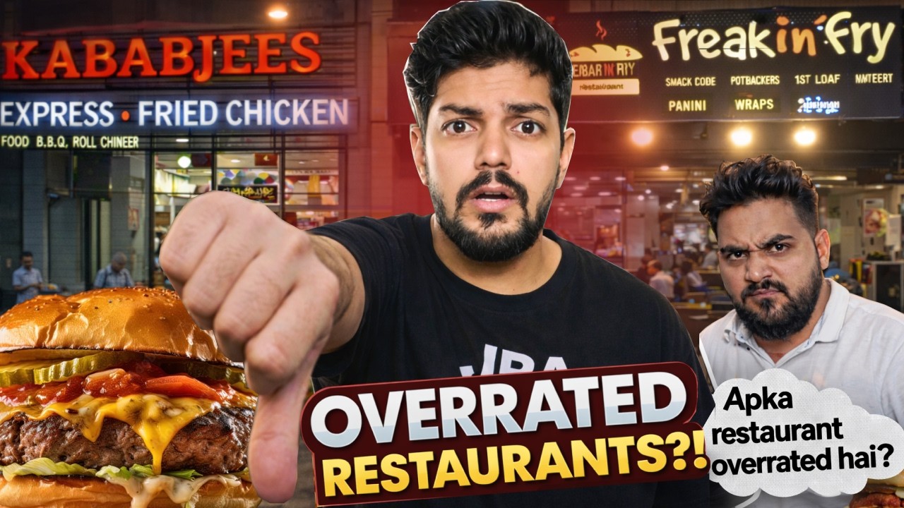 I Tried Karachi’s Most Overrated Restaurants (Honest Review)