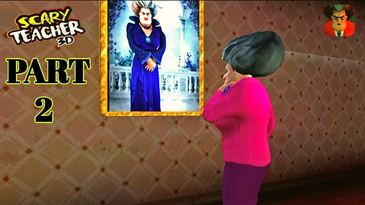 SCARY TEACHER 3D - Walkthrough Gameplay Tutorial PART 2 | iOS/Android