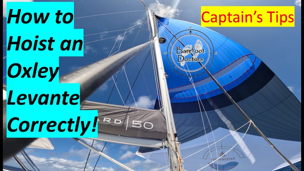How to Hoist an Oxley Levante Correctly - Captains Tips!