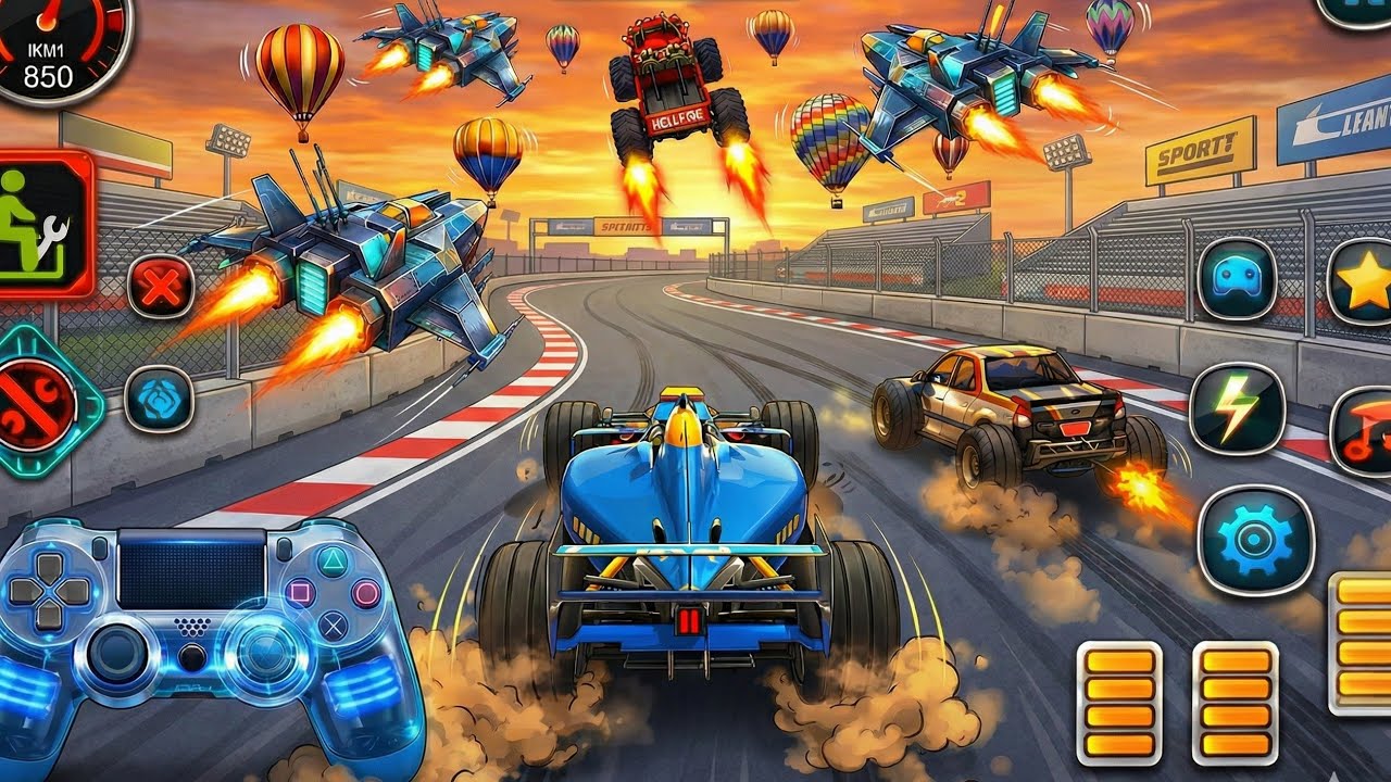 Formula Car Racing Stunts - Formula Car Racing Stunts 3D - Android Gameplay #25 | Skeleton Play