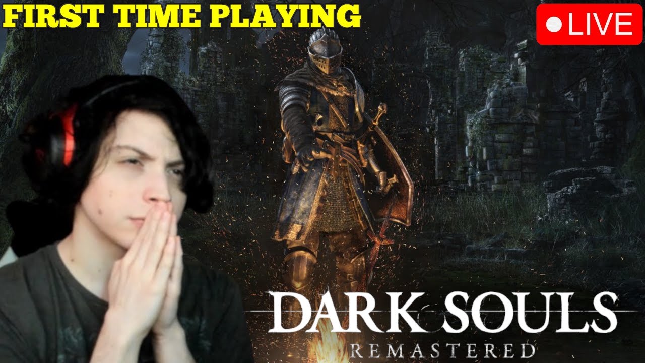🔴FIRST TIME PLAYING DARK SOULS 1🔴DEATH COUNTER🔴NO CRASHING OUT🔴