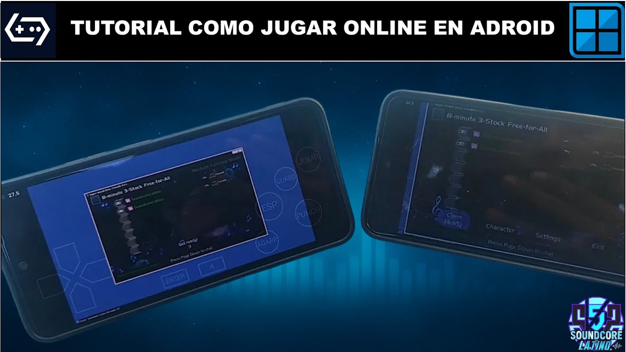TUTORIAL COMO JUGAR SUPER SMASH BROS CRUSADE ONLINE EN ANDROID