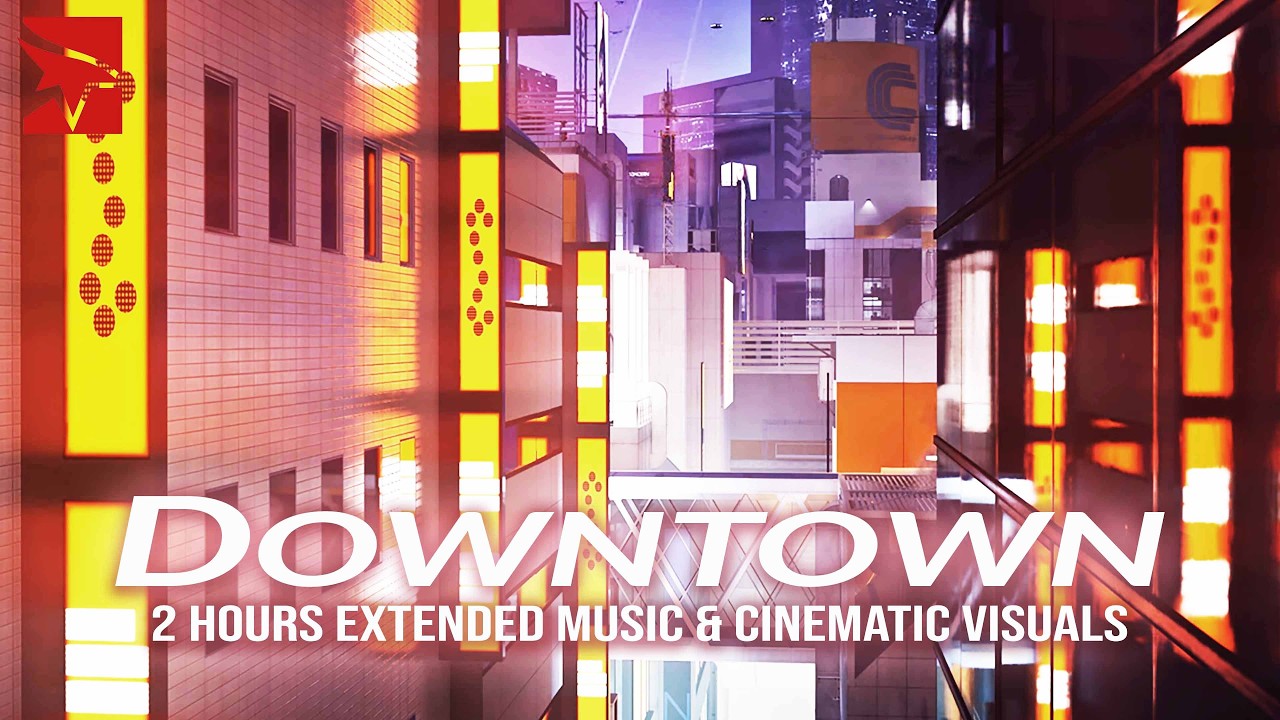 Mirror's Edge Catalyst - Downtown District | Exploration Themes Mix (All-Acts - Night)