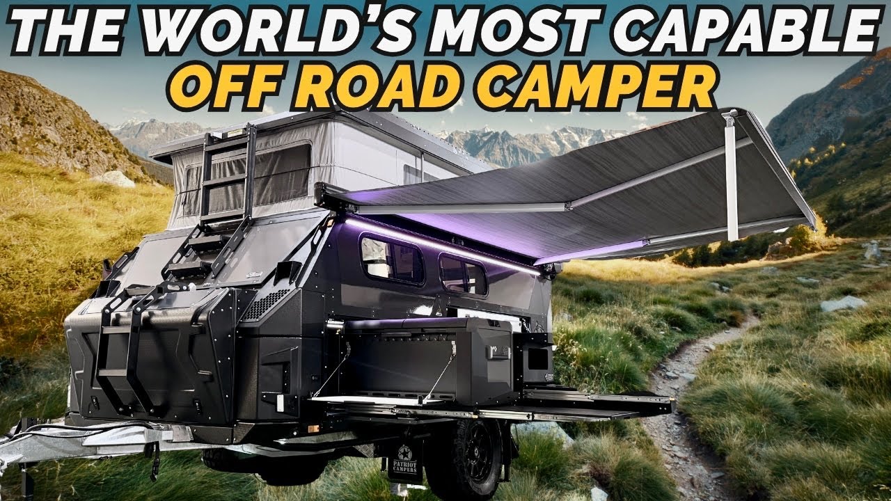 Может ли это быть самый проходимый в мире внедорожный кемпер? Кемпер Patriot Camper SuperTourer S...