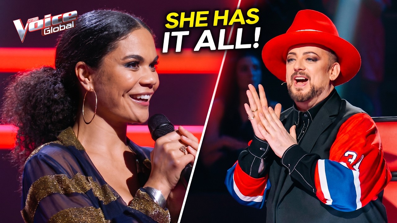 She Looks Like A Gorgeous Model... But Her Voice Stole The Show | The Voice [4K]