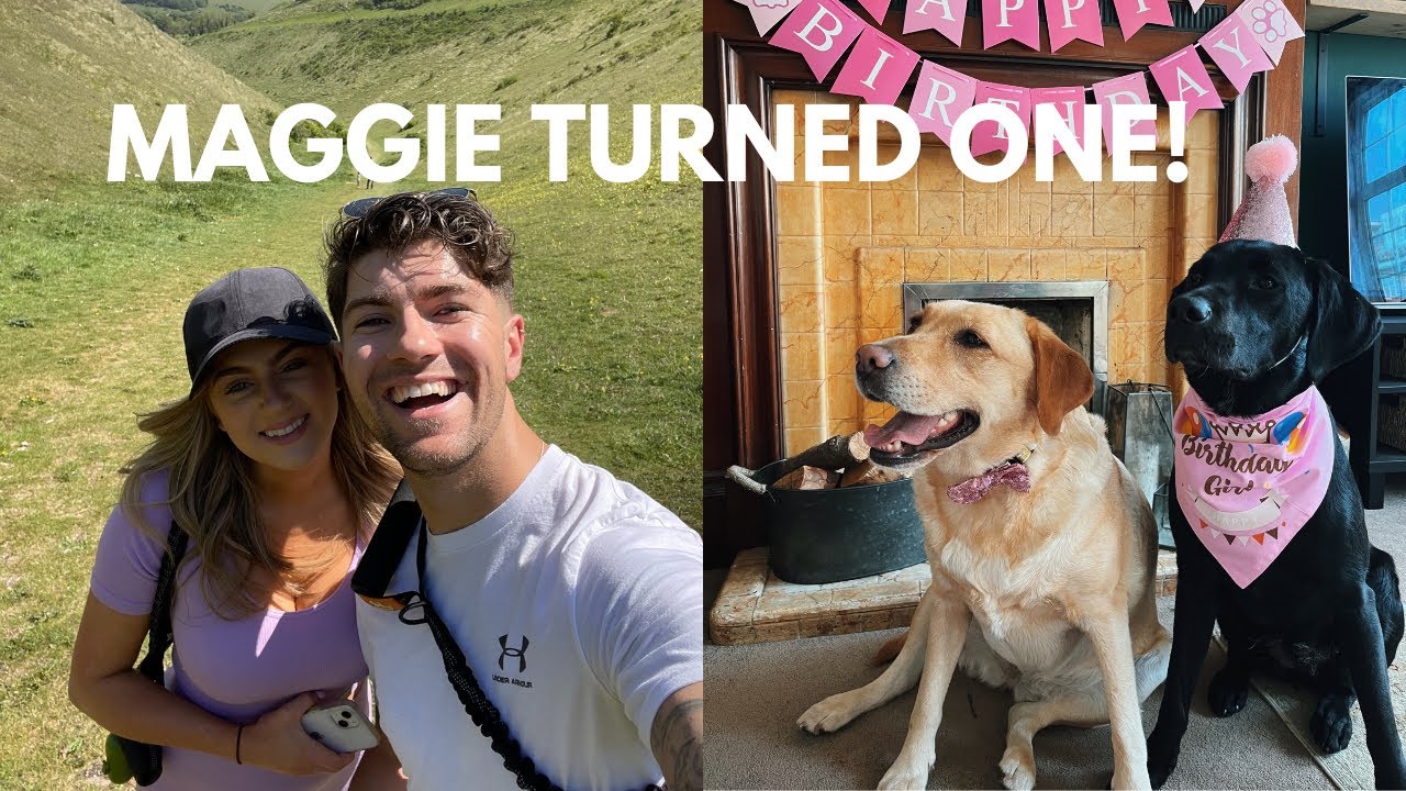 OUR LABRADOR TURNED ONE! | BIRTHDAY VLOG