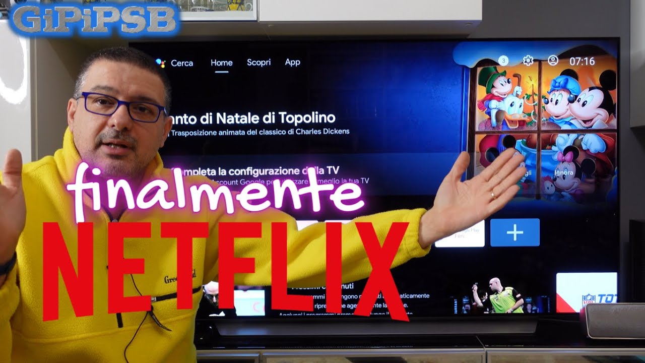 finalmente NETFLIX ufficiale sul Decoder Digitale Terreste DVB-T2 Telesystem UP T2 4K AndroidTV 12