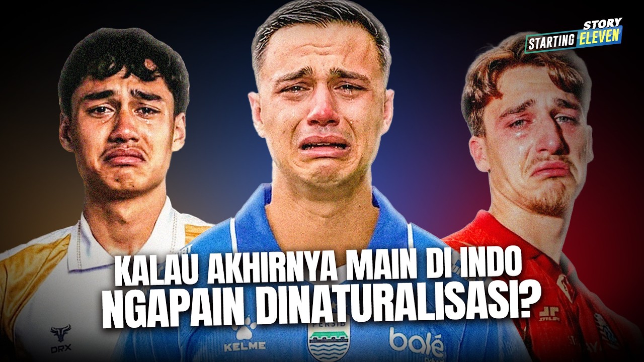 Degradasi Kualitas! Apa Gunanya Naturalisasi Kalau Akhirnya Main di Liga 1?