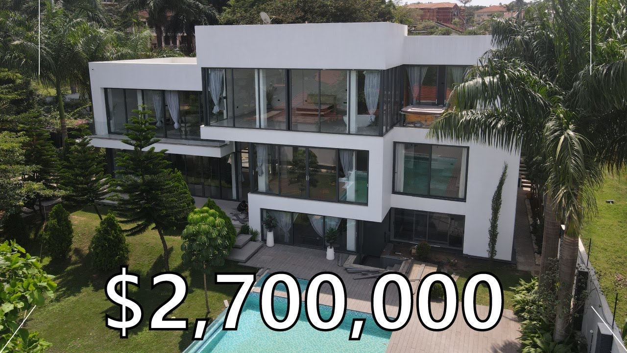 Touring THE MOST EXPENSIVE MODERN HOUSE in Kampala, Uganda. Pt 2
