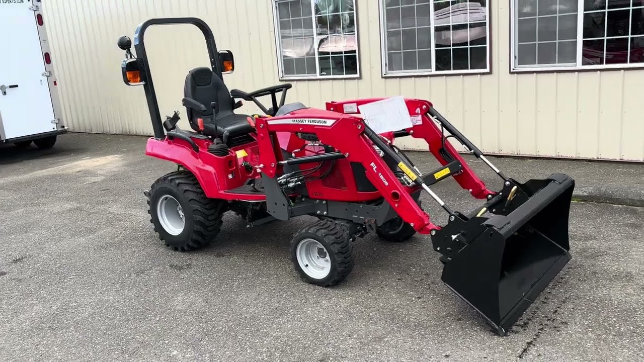 Massey Ferguson GC1725M Walkthrough Video