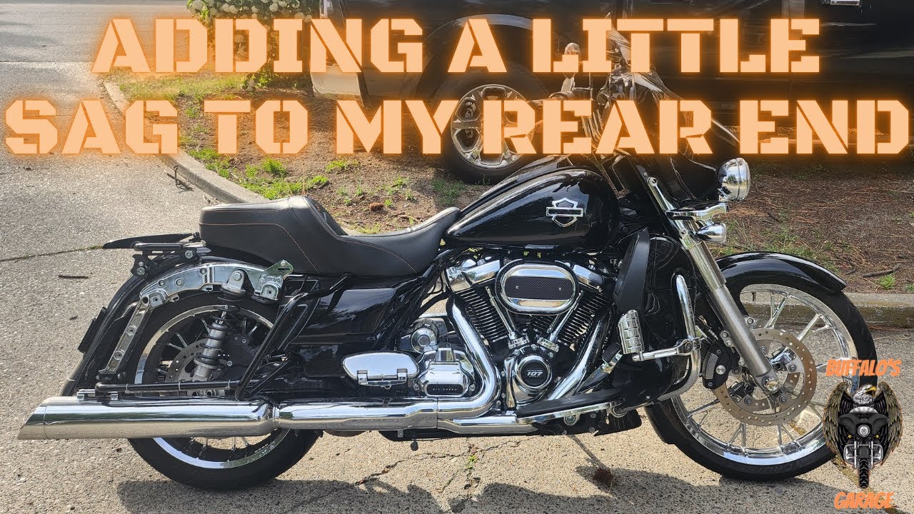 Adjusting the Legends Suspension on the rear of my Street Glide
